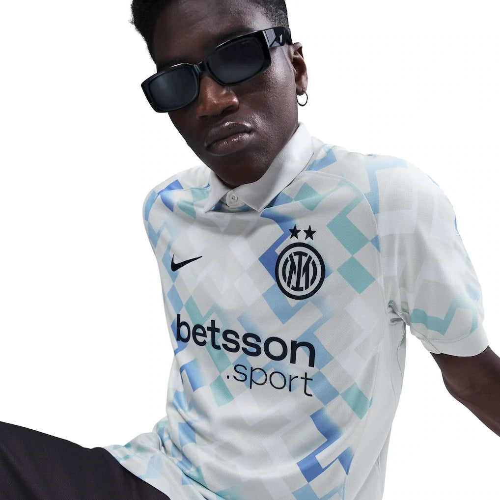 Inter Milan Nike 2025/26 Away Replica Jersey - Aqua