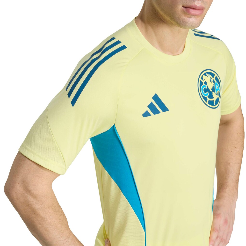Club America adidas Tiro 2025/26 AEROREADY Training Jersey - Yellow