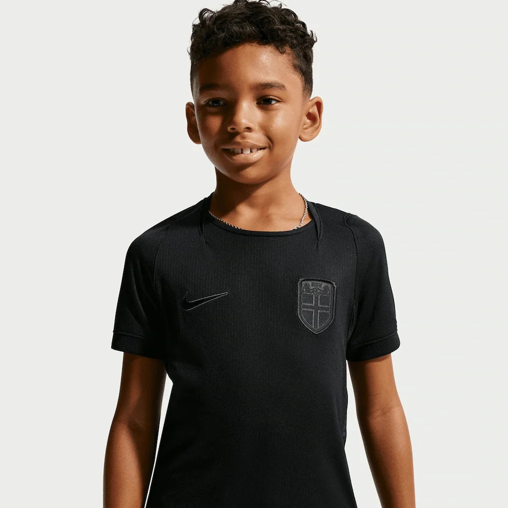 Norway National Team Nike Youth 2026 Away Stadium Replica Jersey - Black