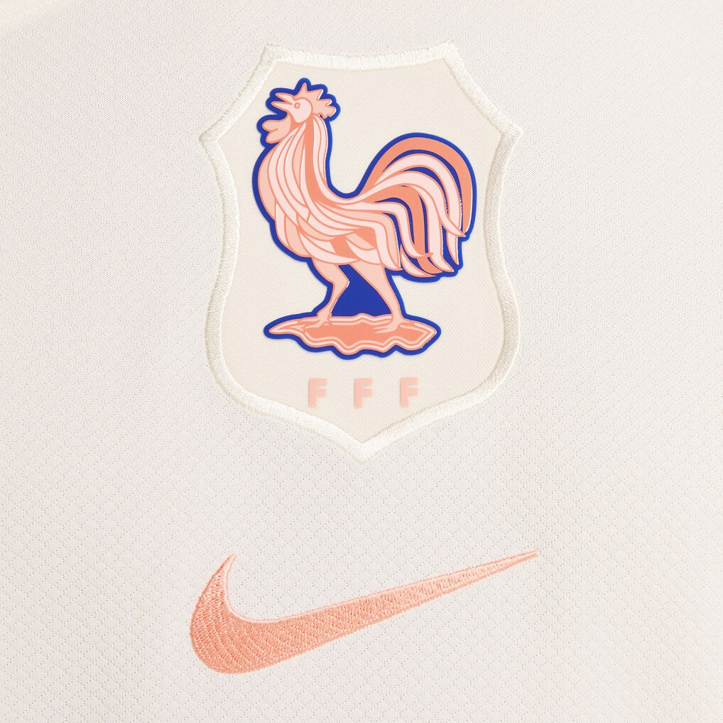 France Women's National Team Nike 2025/26 Away Replica Jersey - Cream