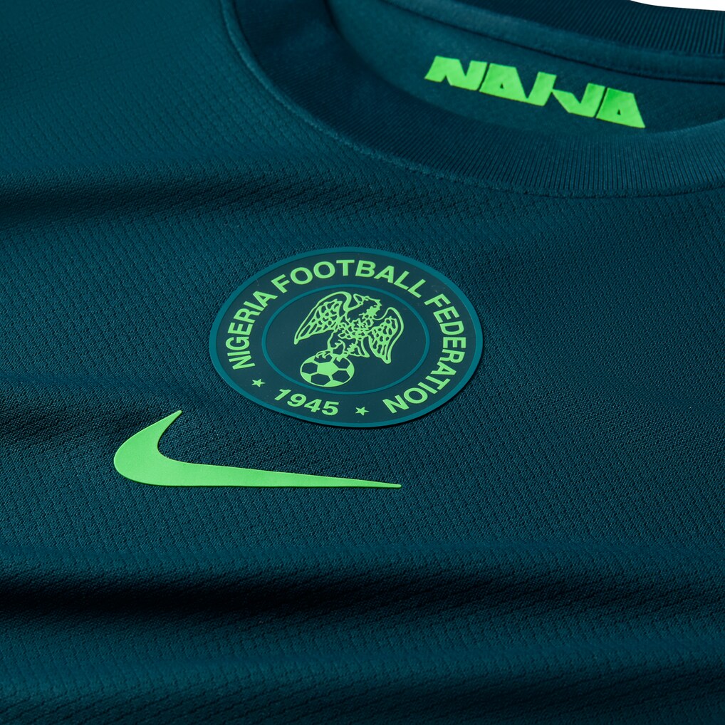 Nigeria Women's National Team Nike Women's 2025/26 Home Replica Jersey - Teal