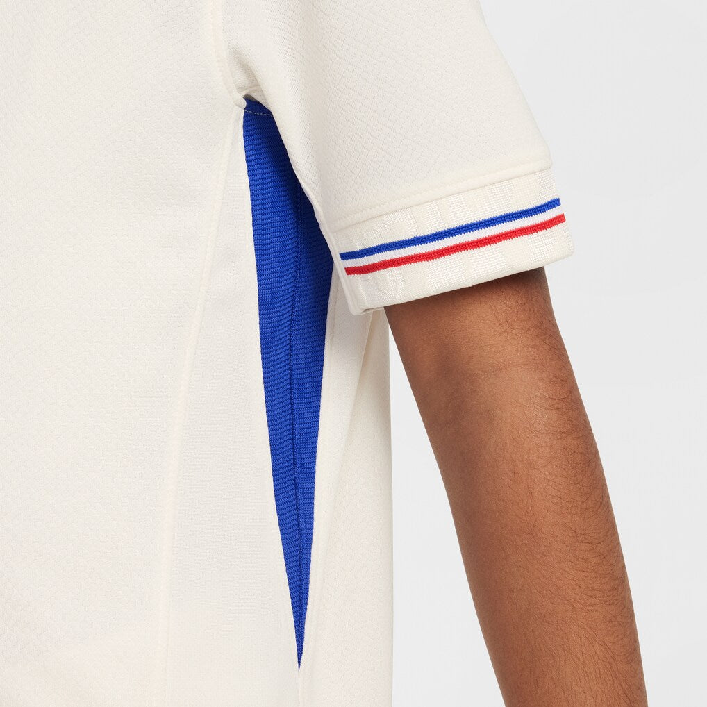 France Women's National Team Nike Youth 2025/26 Away Replica Jersey - Cream