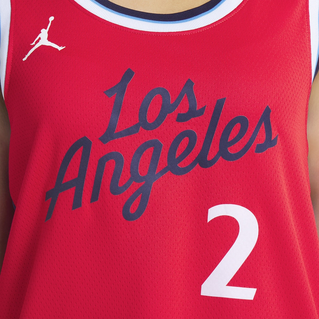 Kawhi Leonard LA Clippers Jordan Brand Unisex 2024/25 Swingman Jersey - Statement Edition - Red