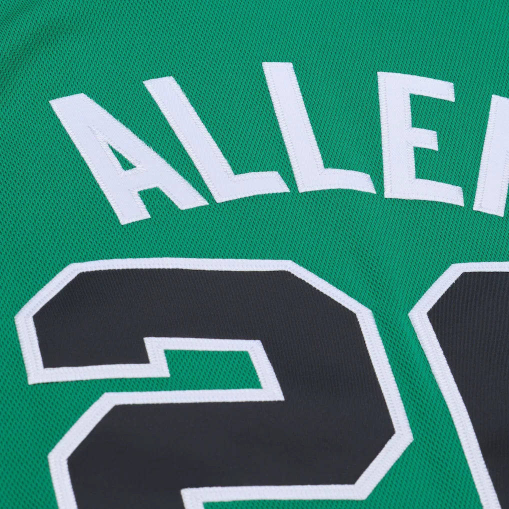Ray Allen Boston Celtics Mitchell & Ness 2007-08 Hardwood Classics Authentic Jersey - Kelly Green
