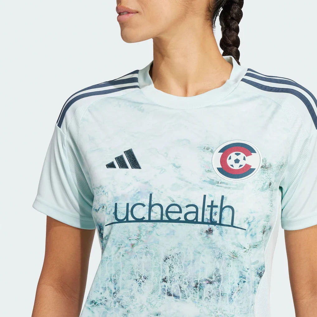 Colorado Rapids adidas Women's 2025 Headwaters Replica Jersey - Green
