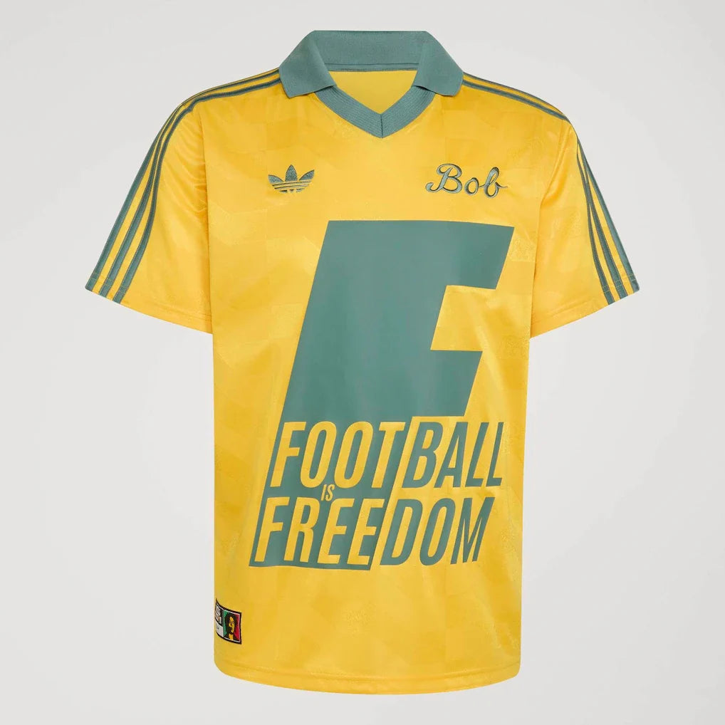 Jamaica National Team adidas x Bob Marley Originals Fashion Jersey - Yellow