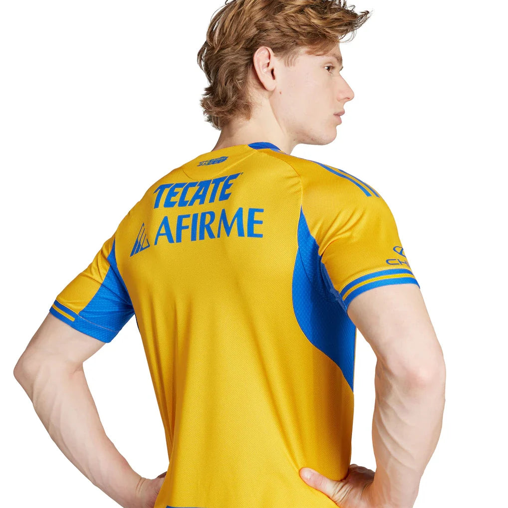 Tigres UANL adidas 2025/26 Home Authentic Jersey - Gold