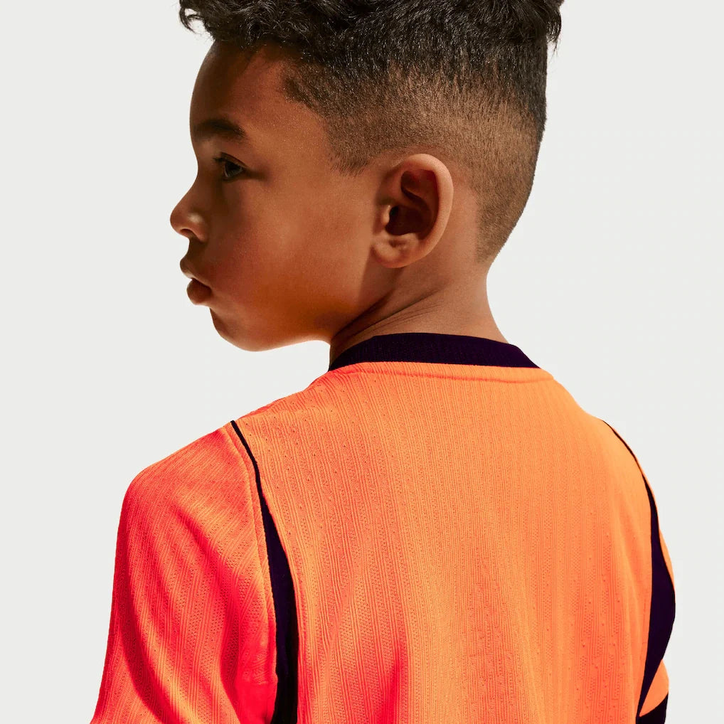 Netherlands National Team Nike Youth 2026 Home Match Authentic Jersey - Orange