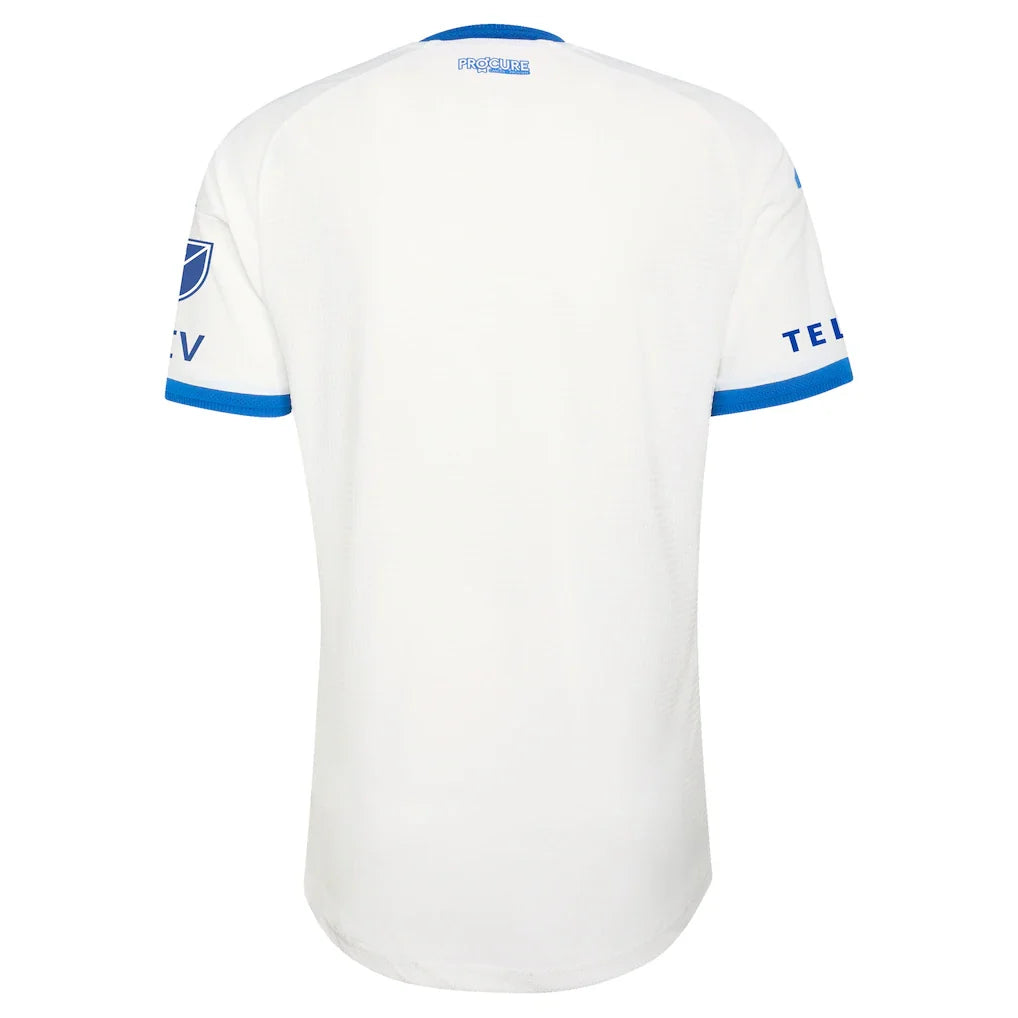CF Montreal adidas 2026 The Procure Jersey On-Field Authentic Patch Jersey - White