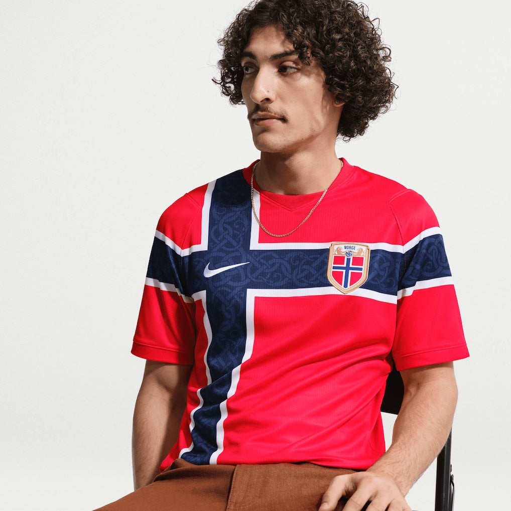 Norway National Team Nike 2026 Home Stadium Replica Jersey - Red