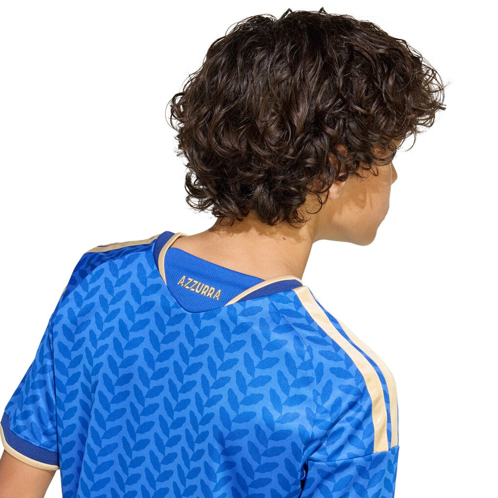 Italy National Team adidas Youth 2026 Home Replica Jersey - Blue