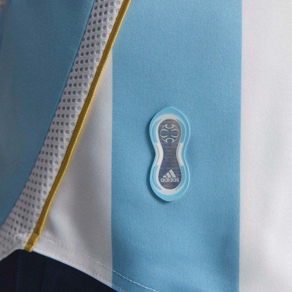 Lionel Messi Argentina National Team adidas 2006 Bringback Home Jersey - White