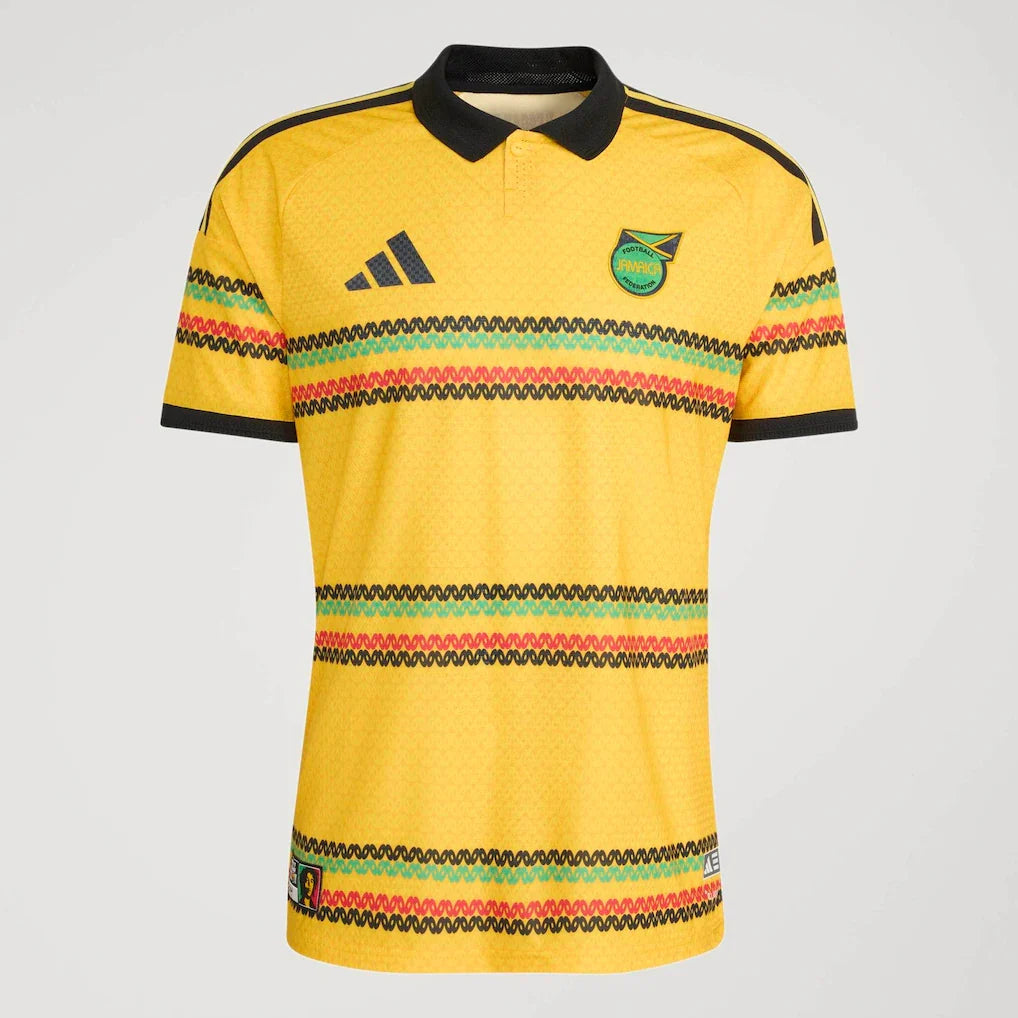 Jamaica National Team adidas 2026 Home On-Field Authentic Jersey - Yellow
