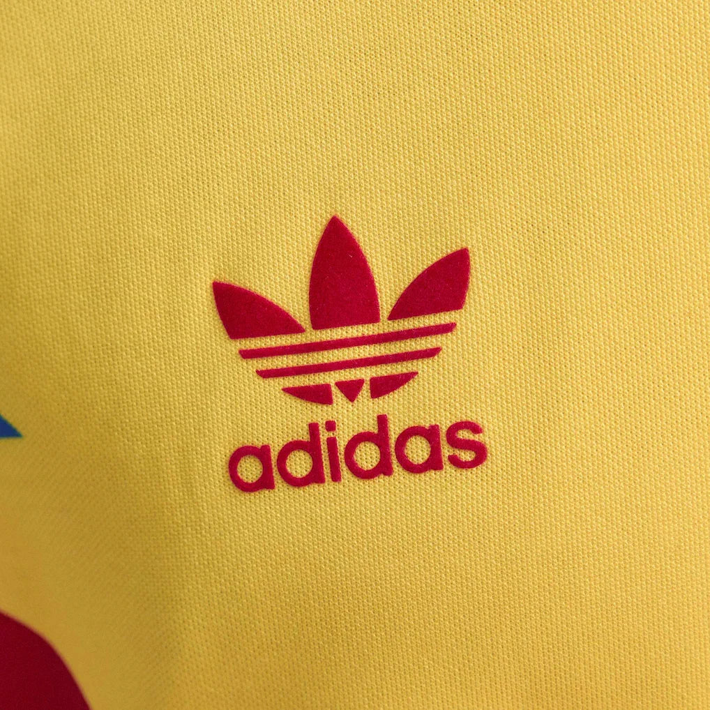 Colombia National Team adidas 1990 Bringback Home Jersey - Yellow