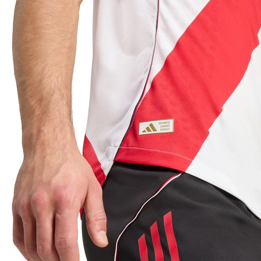 Club Atlético River Plate adidas 2025/26 Home Authentic Jersey - White
