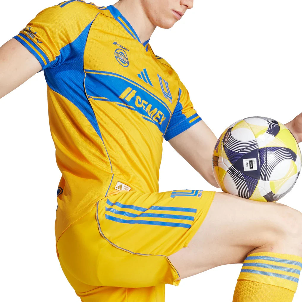 Tigres UANL adidas 2025/26 Home Authentic Jersey - Gold