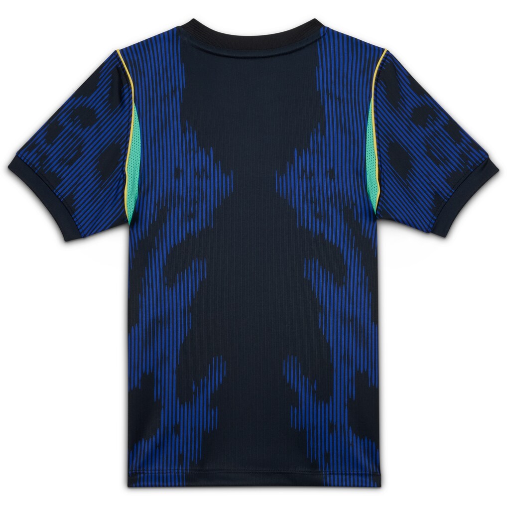 Brazil National Team Jordan Brand Preschool 2026 Dri-FIT Replica Jersey - Blue