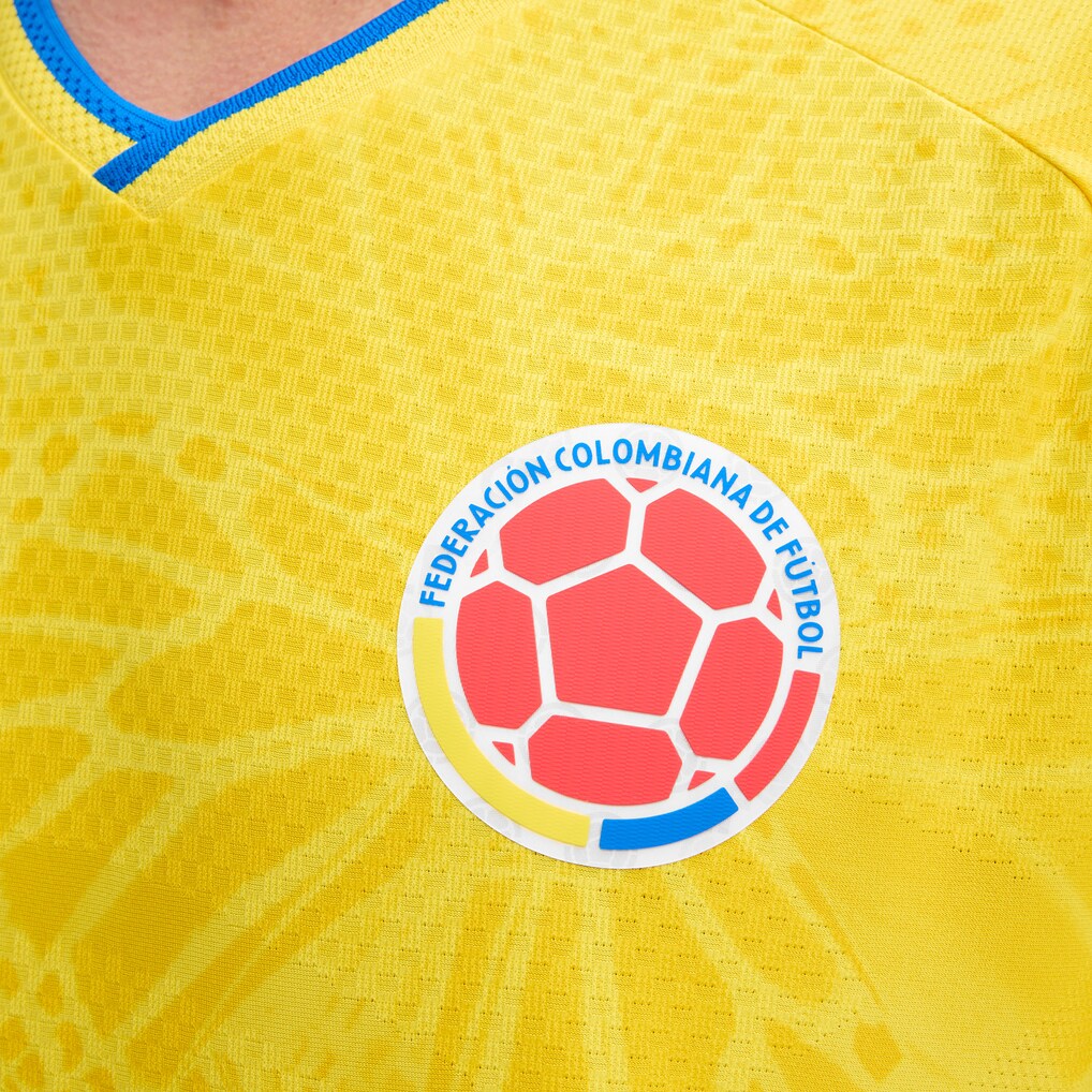 Colombia National Team adidas 2026 Home On-Field Authentic Jersey - Yellow