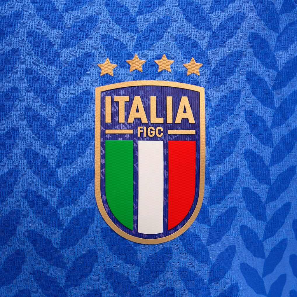 Italy National Team adidas 2026 Home On-Field Authentic Jersey - Blue