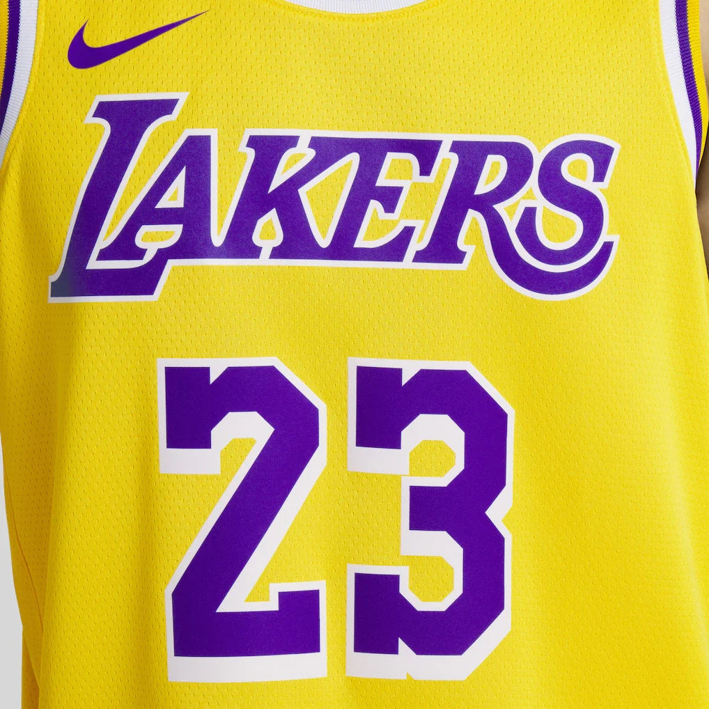 LeBron James Los Angeles Lakers Nike Unisex Swingman Jersey - Icon Edition - Gold