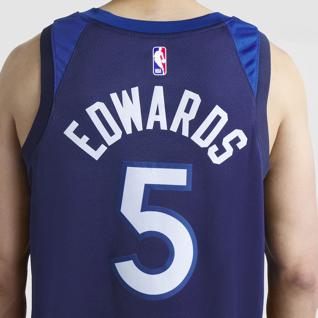 Anthony Edwards Minnesota Timberwolves Nike Unisex Swingman Jersey - Icon Edition - Navy