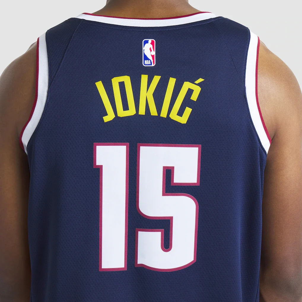 Nikola Jokic Denver Nuggets Nike Unisex Swingman Jersey - Icon Edition - Navy