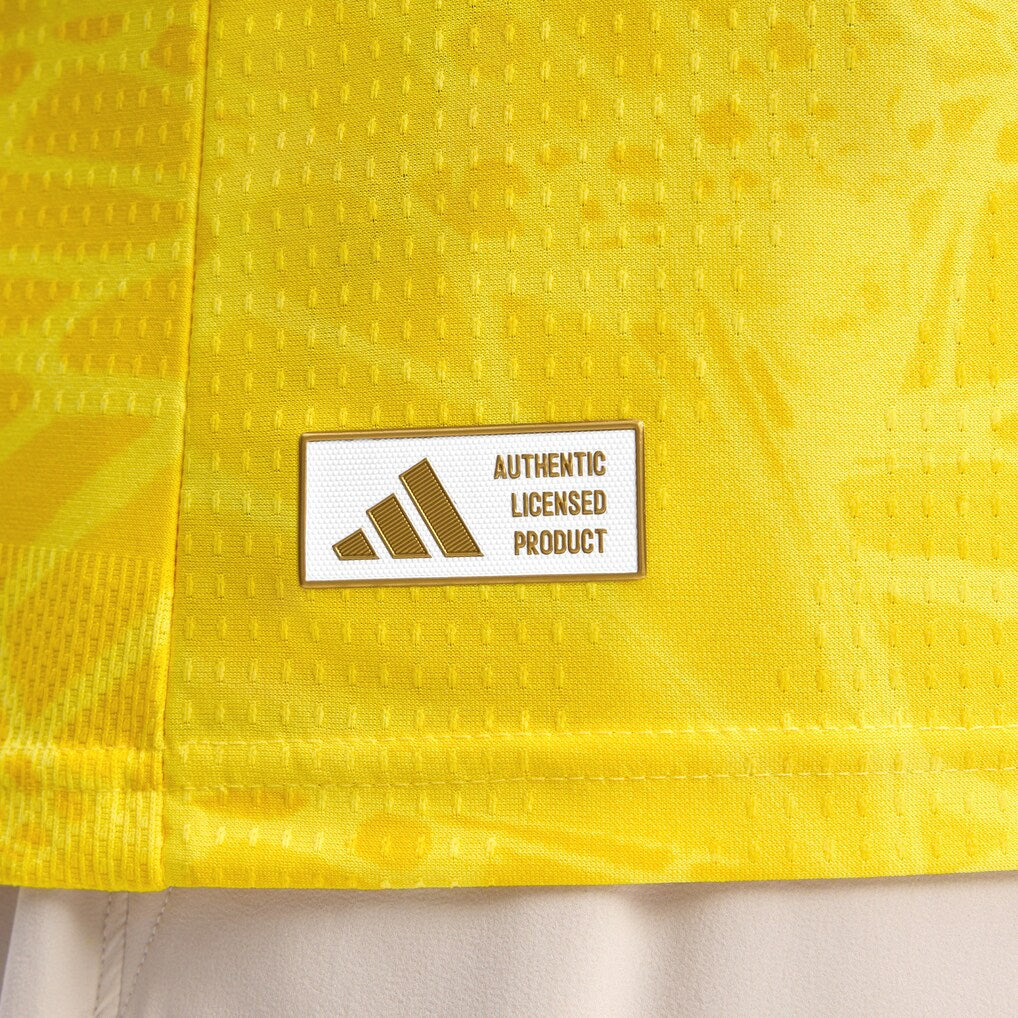 Colombia National Team adidas 2026 Home On-Field Authentic Jersey - Yellow