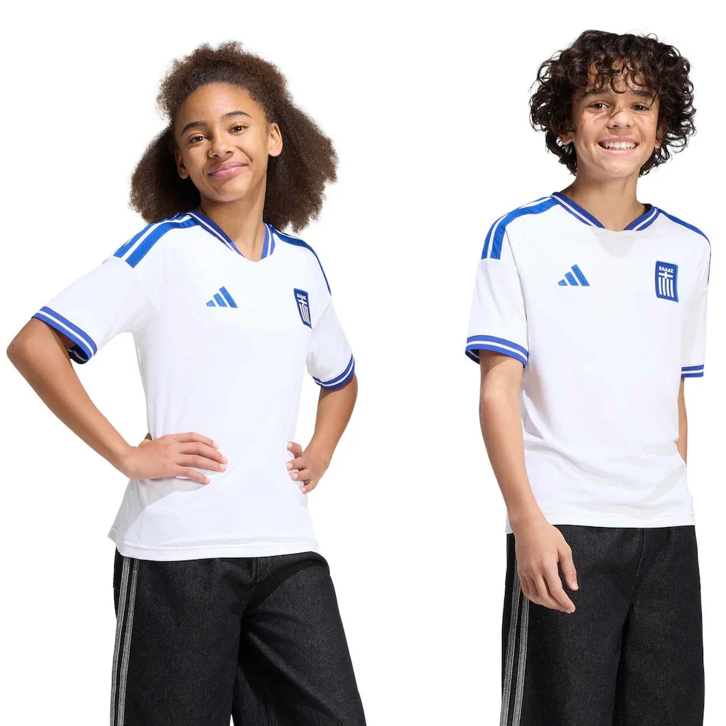 Greece National Team adidas Youth 2026  Replica Jersey - White