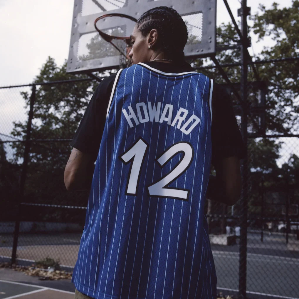 Dwight Howard Orlando Magic 2004/05 Hardwood Classics Hall of Fame Swingman Jersey - Blue