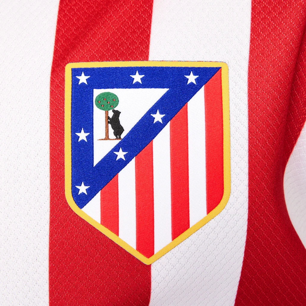 Atletico de Madrid Nike Youth 2025/26 Home Replica Jersey - Red