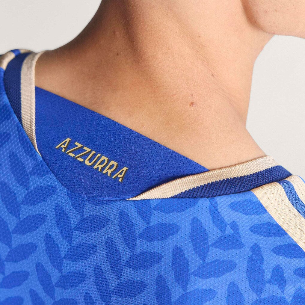 Italy National Team adidas 2026 Home On-Field Authentic Jersey - Blue