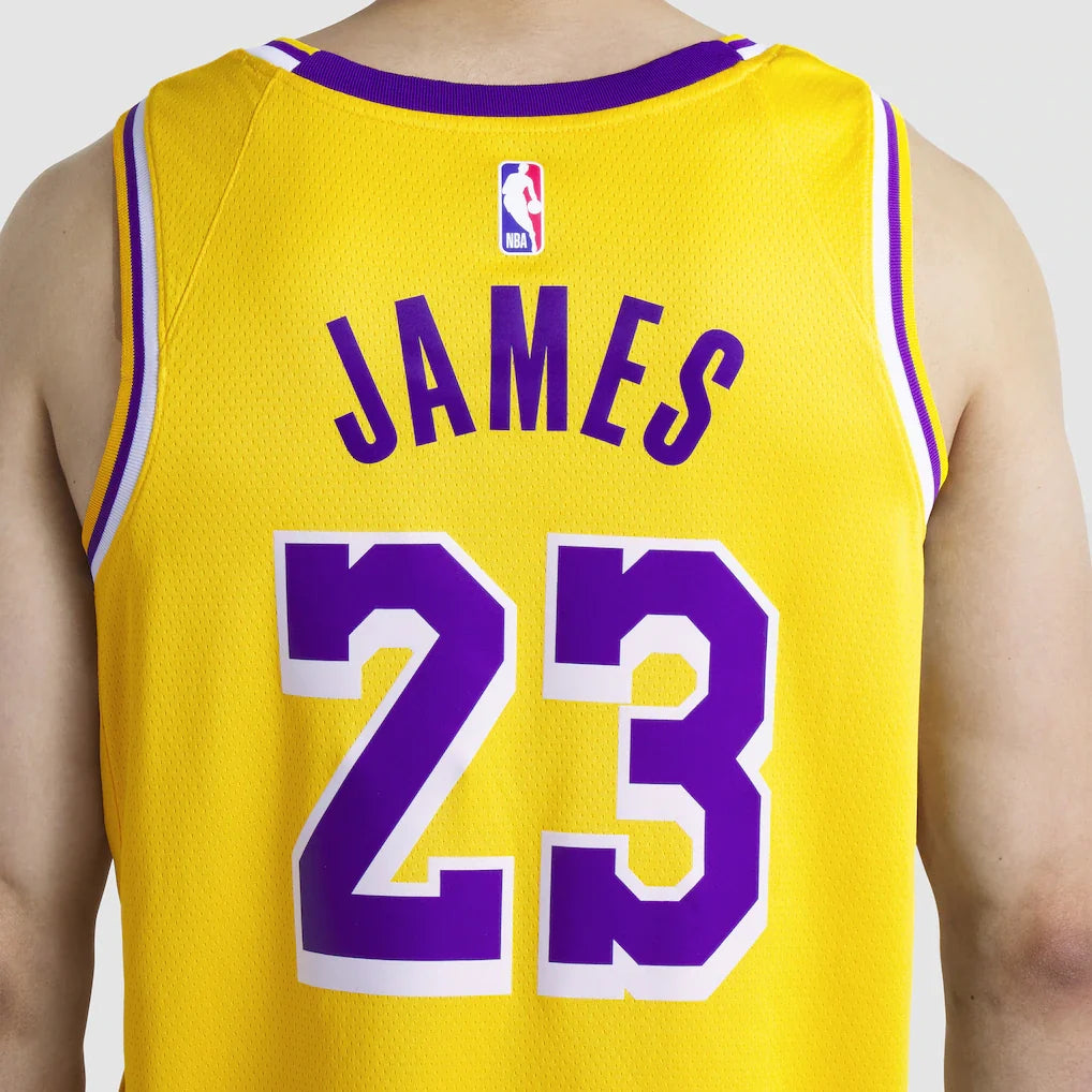 LeBron James Los Angeles Lakers Nike Unisex Swingman Jersey - Icon Edition - Gold