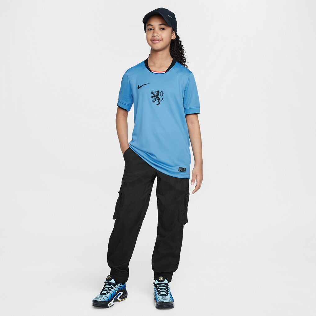 Netherlands Women's National Team Nike Youth 2025/26 Away Replica Jersey - Blue