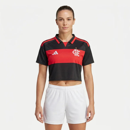 Cropped Flamengo Women's Jogo 1 2026