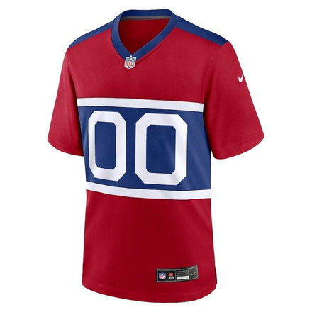 New York Giants - Century Alternate Custom Game Jersey - Red
