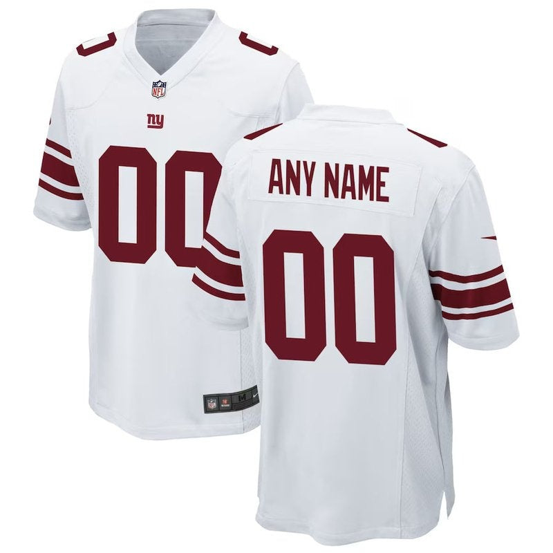 New York Giants - Custom Game Jersey - White