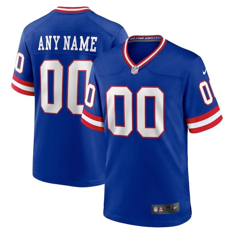 New York Giants - Royal Classic Custom Game Jersey