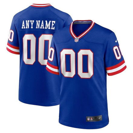 New York Giants - Royal Classic Custom Game Jersey