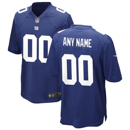 New York Giants - Royal Custom Game Jersey