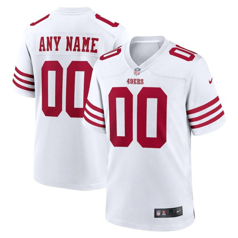 San Francisco 49ers - Custom Game Jersey - White