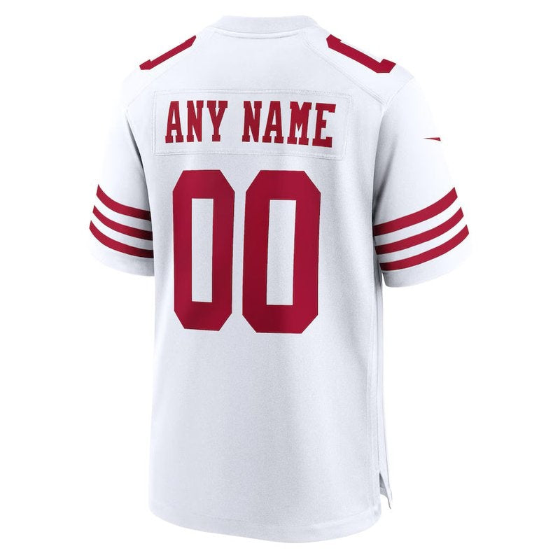 San Francisco 49ers - Custom Game Jersey - White