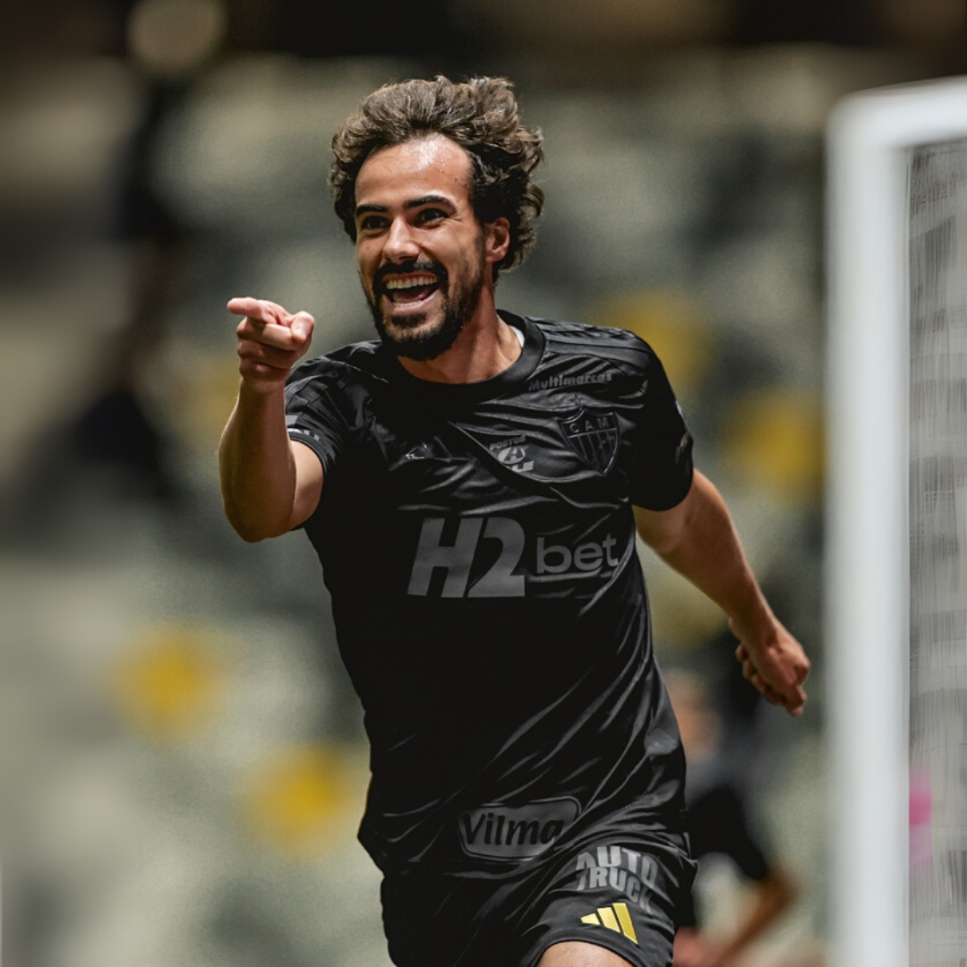 Jersey Atlético Mineiro All Black 2025/26 - Galo na Veia - All Sponsor