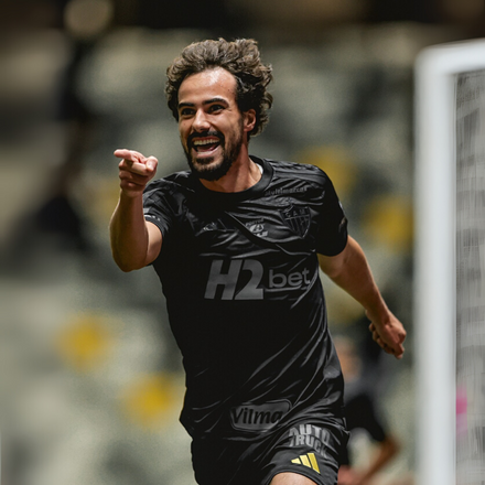 Jersey Atlético Mineiro All Black 2025/26 - Galo na Veia - All Sponsor